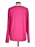 Any Body Pink Long Sleeve Henley Size M (tall) - photo 2
