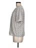 CeCe Blue Short Sleeve Henley Size M - photo 5