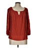 BCX Orange 3/4 Sleeve Blouse Size L - photo 1