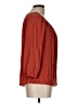 BCX Orange 3/4 Sleeve Blouse Size L - photo 4