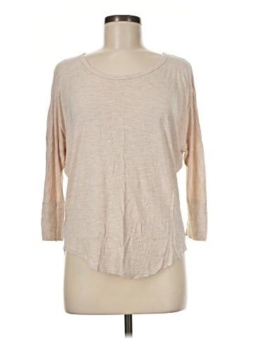 Ann Taylor LOFT 3/4 Sleeve T-Shirt (view 1)