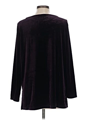 Susan Graver Long Sleeve Blouse (view 2)