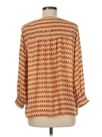 Rose + Olive 3/4 Sleeve Blouse (view 2)