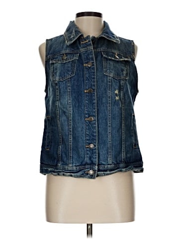 Mossimo Supply Co. Denim Vest (view 1)