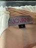 Jovani 100% Polyester Metallic Ivory Cocktail Dress Size 2 - photo 7