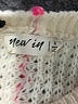 New In Color Block Ivory Pullover Sweater Size S - photo 7