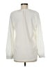 Halogen Ivory Long Sleeve Blouse Size M - photo 2