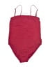 Roxy Solid Burgundy Swimsuit Bottoms Size S - photo 1