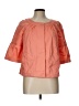 Talbots Orange 3/4 Sleeve Blouse Size 10 - photo 1