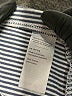 Tea 100% Cotton Stripes Gray Leggings Size 8 - photo 4