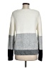 Fate Color Block Ivory Pullover Sweater Size M - photo 2