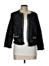 Ann Taylor Tweed Black Jacket Size L - photo 1