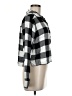 colsie Checkered-gingham Black Long Sleeve Button-Down Shirt Size M - photo 4