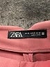 Zara Solid Pink Burgundy Casual Pants Size XS - photo 7