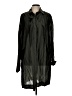 Max Azria Black Long Sleeve Blouse Size L - photo 1