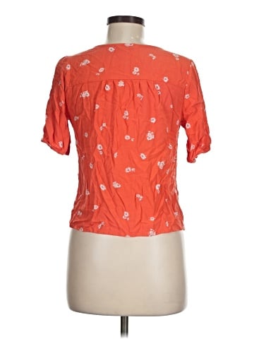 Lucky Brand Short Sleeve Blouse (view 2)