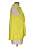 Splendid 100% Rayon Yellow Sleeveless Blouse Size L - photo 4