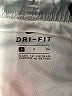 Nike 100% Recycled Polyester Solid Silver Blue Athletic Shorts Size S - photo 3