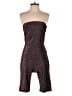 TRENDS Metallic Burgundy Romper Size M - photo 1