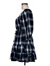 Lulus 100% Polyester Plaid Blue Casual Dress Size M - photo 5