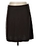 Studio M Solid Black Casual Skirt Size S - photo 1