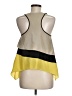 Pure Sugar 100% Polyester Yellow Sleeveless Blouse Size M - photo 2
