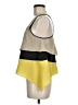 Pure Sugar 100% Polyester Yellow Sleeveless Blouse Size M - photo 5