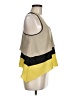 Pure Sugar 100% Polyester Yellow Sleeveless Blouse Size M - photo 4