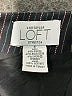 Ann Taylor LOFT Chevron-herringbone Black Formal Skirt Size 6 - photo 4