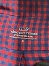Vineyard Vines Performance 100% Polyester Checkered-gingham Red Long Sleeve Button-Down Shirt Size 5 - photo 3