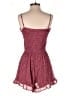 Trixxi 100% Polyester Hearts Burgundy Romper Size S - photo 2
