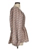Hayden Brown Long Sleeve Blouse Size M - photo 4