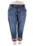 Lane Bryant Plaid Blue Jeans Size 20s - photo 1