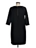 Ann Taylor LOFT Solid Black Casual Dress Size 6 - photo 2