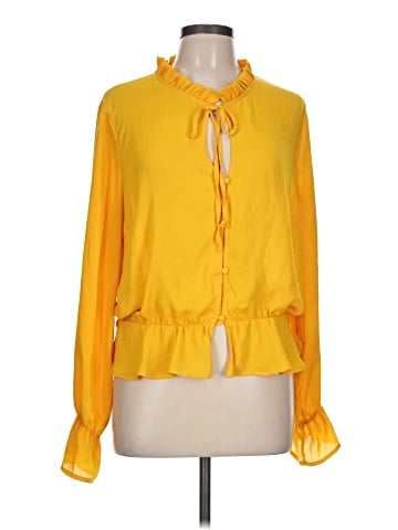 Gina Tricot Long Sleeve Blouse (view 1)