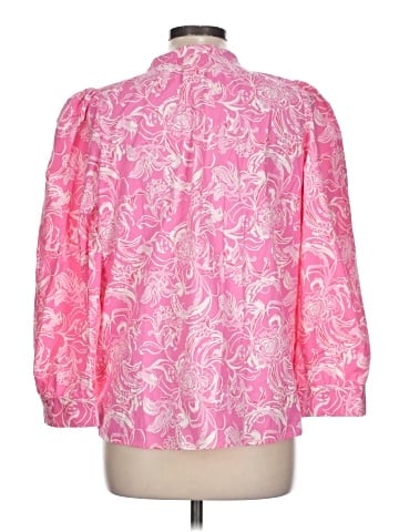 goop x Lilly Pulitzer Long Sleeve Blouse (view 2)