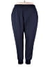 Spense Solid Blue Casual Pants Size 3X - photo 1