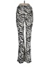 Bershka Animal Print Silver Active Pants Size L - photo 2