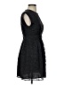 Walter Tweed Black Cocktail Dress Size 4 - photo 4