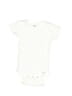 Gerber Solid Ivory Short Sleeve Onesie 9-12 MO / 12 MO - photo 1