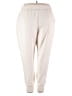 Spense Solid Ivory Casual Pants Size 3X - photo 2