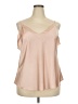 On 34th Tan Sleeveless Blouse Size XXL - photo 1