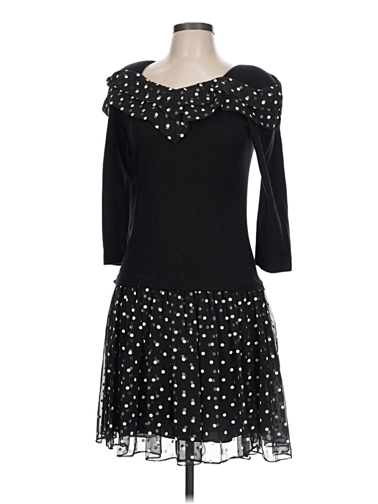 Pre-owned Assorted Brands Cocktail Dress In Black