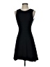 Theory Solid Black Cocktail Dress Size 2 - photo 1
