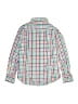 Crewcuts Checkered-gingham Green Long Sleeve Button-Down Shirt Size 12 - photo 2