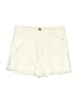 Zara Solid Ivory Shorts Size 4 - photo 1