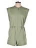 Calia Solid Green Romper Size S - photo 1