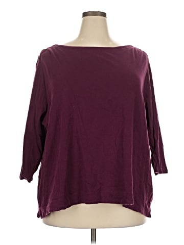 Croft & Barrow 3/4 Sleeve Top (view 1)