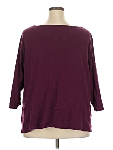 Croft & Barrow 3/4 Sleeve Top (view 2)