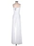 Nookie Solid White Jumpsuit Size S - photo 2